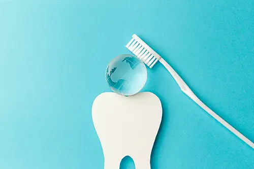 Periodontal disease carries a measurable environmental cost