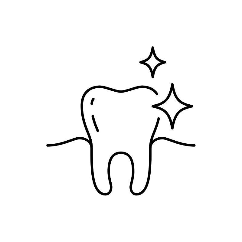 Clean teeth