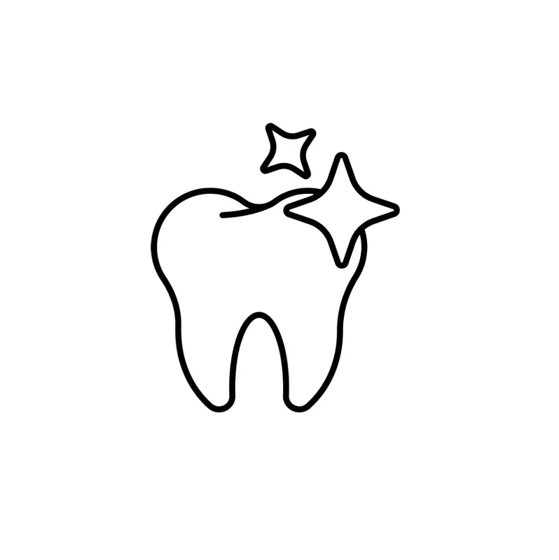 Clean tooth